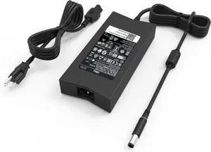Replacement for Dell 130W 7.4mm Tip AC Adapter Charger PA-4E LA130PM121 DA130PE1-00 JU012 CM161 Inspiron 15 7000 7559 G3 G5 Charger d6000 Docking Station Laptop Power Cord