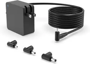 Charger Replacement for Asus Laptop Charger, for Vivobook, Zenbook, (Safety Certified by UL), Round Power Connector, 65W, 45W, 33W