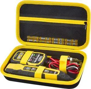 Case for Klein Tools VDV500-705/VDV500-820/VDV500-063 Wire Tracer Tone Generator & Probe Kit Continuity Tester, Universal Storage Bag for Ethernet, Telephone, Speaker, Coax, Video, Cable Toner