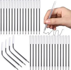 100 Pcs Safety Pens 3.8 Inches Flex Fountain Flexible Non-lethal Paper Pens for Mental Health Hospitals and Prisons