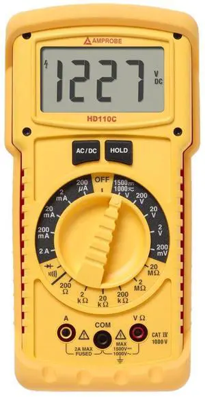 Amprobe HD110C IP67 Heavy Duty Multimeter