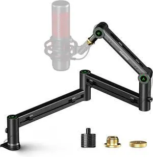 Microphone Arm,AK-58i Desk Low Profile Mic Boom Arm Stand,Suitable For Blue Yeti,Snowball iCE,HyperX QuadCast,SoloCast,Elgato Wave,Etc