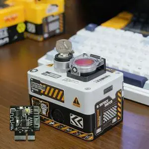 Wireless Desktop Power Button for PC (Laptop Incompatible) , Atomic Nuclear Bomb Rocket Launch, Big Red Button (White) Wireless Desktop Power Button for PC (Laptop Incompatible) , Atomic Nuclear Bomb Rocket Launch, Big Red Button (White)