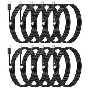 10-Pack USB C 48W PD Fast Charger Cable - Multipack USB-C to Type C Charging Cords Bulk, 3.3ft 10-Pack USB C 48W PD Fast Charger Cable - Multipack USB-C to Type C Charging Cords Bulk, 3.3ft