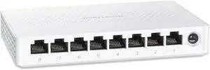 2.5Gb Switch, 8 Port Network Switch 2.5 Gigabit, Unmanaged Ethernet Switch for Game Console, NAS, PC, Computer Networking Switch Plug & Play Fanless, Desktop Wall Mount, Lifetime Protection 2.5Gb Switch, 8 Port Network Switch 2.5 Gigabit, Unmanaged Ethernet Switch for Game Console, NAS, PC, Computer Networking Switch Plug & Play Fanless, Desktop Wall Mount, Lifetime Protection