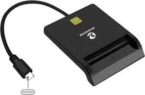 CAC Reader USB C DOD Military, Smart Card Reader for Windows Mac | Compatible Windows 10/11, Mac OS, Type C Interface, for PIV/CAC, Not compatible iPhone/iPad, Black, Plug and Play CAC Reader USB C DOD Military, Smart Card Reader for Windows Mac | Compatible Windows 10/11, Mac OS, Type C Interface, for PIV/CAC, Not compatible iPhone/iPad, Black, Plug and Play