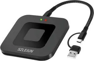 CAC Reader USB/Type-C - DOD Military CAC Smart Card Reader for Win/Mac/Linux/Android- PIV, PKI, EMV, eSIM, eID,Java Card Compatible with Testing Tools & SDK CAC Reader USB/Type-C - DOD Military CAC Smart Card Reader for Win/Mac/Linux/Android- PIV, PKI, EMV, eSIM, eID,Java Card Compatible with Testing Tools & SDK
