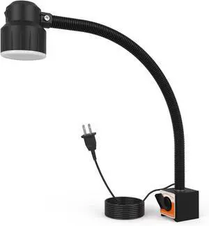 35LEDs Magnetic Light, 1200 Lumen 120v Flexible Gooseneck Work Light with Adiustable Magnetic Base for Lathe CNC Milling Drill Press Sewing Machine Industrial Lighting, 12W 35LEDs Magnetic Light, 1200 Lumen 120v Flexible Gooseneck Work Light with Adiustable Magnetic Base for Lathe CNC Milling Drill Press Sewing Machine Industrial Lighting, 12W