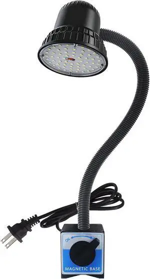 Magnetic Work Light, 3000 Lumen Work Light with Strong Magnetic Base, Workshop Tool Light for Woodworking Shop, Garage Workbench, Lathe, Sewing and Bandsaw, 98-inch Extended Cord, Black Magnetic Work Light, 3000 Lumen Work Light with Strong Magnetic Base, Workshop Tool Light for Woodworking Shop, Garage Workbench, Lathe, Sewing and Bandsaw, 98-inch Extended Cord, Black