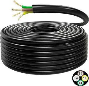 100FT 14 Gauge 4 Wire Trailer Wire CCA Cable for Trailer Lights | Copper Clad Aluminum Wire, Color Coded, Flexible Jacket, Replacement Wiring for RV Boat Utility Trailers 100FT 14 Gauge 4 Wire Trailer Wire CCA Cable for Trailer Lights | Copper Clad Aluminum Wire, Color Coded, Flexible Jacket, Replacement Wiring for RV Boat Utility Trailers