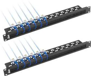 1U Rack Mount Cable Management Panel with Brush,Rack Brush Panel for 19 inch Server Rack or Network Cabinet,Black,2 Pack 1U Rack Mount Cable Management Panel with Brush,Rack Brush Panel for 19 inch Server Rack or Network Cabinet,Black,2 Pack