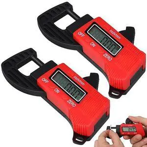 2pcs Thickness Gauge Caliper Micrometer Thickness Micrometer Measurement Tool for Thickness Digital Micrometer 2pcs Thickness Gauge Caliper Micrometer Thickness Micrometer Measurement Tool for Thickness Digital Micrometer