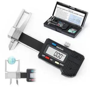1" /25mm Mini Digital Caliper, OD ID & Thickness Gauge | Large LCD Display, Inch Metric Conversion, Zero Reset, Inch Metric Conversion, Hard Protective Case & Extra Battery 1" /25mm Mini Digital Caliper, OD ID & Thickness Gauge | Large LCD Display, Inch Metric Conversion, Zero Reset, Inch Metric Conversion, Hard Protective Case & Extra Battery