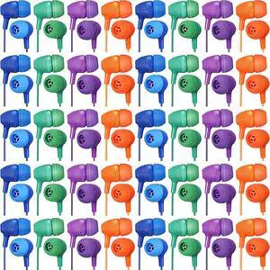 200 Pack Earbuds Bulk Earphones 3.5 mm Classroom Headphones for Adult Assorted Colors Earbud Wired Earphone Without Mic for Adult Office Home Individually Bagged(Mixed Colors) 200 Pack Earbuds Bulk Earphones 3.5 mm Classroom Headphones for Adult Assorted Colors Earbud Wired Earphone Without Mic for Adult Office Home Individually Bagged(Mixed Colors)