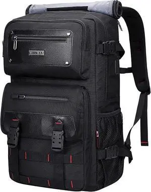 Travel Backpack for Men Duffle Bags Fits 17 Inch Laptop | Nylon Water-resistant 3-in-1 Carry on Backpack Airline Approved, Large Convertible Overnight Rucksack, B685 Black Travel Backpack for Men Duffle Bags Fits 17 Inch Laptop | Nylon Water-resistant 3-in-1 Carry on Backpack Airline Approved, Large Convertible Overnight Rucksack, B685 Black