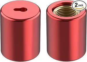 1/4" HVAC Locking Cap for R22, Tamper-Resistant Valve Seal | Refrigerant Locking Caps, Fits R22 Valve Ports, 2-Pack 1/4" HVAC Locking Cap for R22, Tamper-Resistant Valve Seal | Refrigerant Locking Caps, Fits R22 Valve Ports, 2-Pack