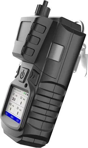 Gas Detector with Pump, 4 Gas Monitor Multi Gas Detector CO EX O2 H2S Meter, 3000mAh Rechargeable 4 Gas Monitor with Calibration Kit, Portable LCD Display with Clip Sewer Gas Detector 4 Gas Meter Gas Detector with Pump, 4 Gas Monitor Multi Gas Detector CO EX O2 H2S Meter, 3000mAh Rechargeable 4 Gas Monitor with Calibration Kit, Portable LCD Display with Clip Sewer Gas Detector 4 Gas Meter