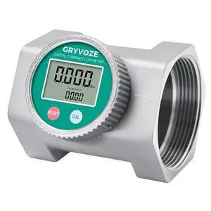 Waterproof 3 Inch Water Flow Meter, 16-343 GPM Digital NPT Flowmeter with EMI Protection for Diesel, Gasoline, Pool, Hydrant, Fire Truck and Oil Tanker, ±1% Accuracy Waterproof 3 Inch Water Flow Meter, 16-343 GPM Digital NPT Flowmeter with EMI Protection for Diesel, Gasoline, Pool, Hydrant, Fire Truck and Oil Tanker, ±1% Accuracy
