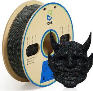 3D Printer Filament PLA Filament 1.75mm Laser Paillette Series-Galaxy Black Filament 1kg(2.2lbs). 3D Printer Filament PLA Filament 1.75mm Laser Paillette Series-Galaxy Black Filament 1kg(2.2lbs).