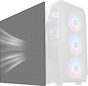500x500mm 19.68inch DIY Computer PC Case and Fans PVC Dustproof Mesh Filter Cover with 3M Magnetic Strip for Computer Chassis Speakers and More