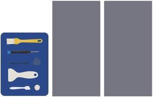 PPTM7950 Phase Change Thermal Pads - 8.5W/m·K Ultra-Thin Heating Pad for CPU/GPU/SSD Cooling, 0.2mm Thickness (40x80mm) 2-Pack, Compatible with PS5, Steam Deck & PC Laptop Thermal Management
