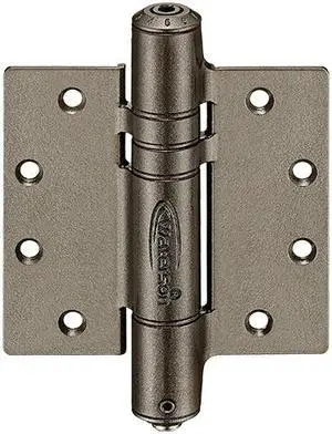 Waterson Heavy Duty Commercial Fully Adjustable Self-Closing Door Hinge 3-Pack 4" x 4"  K51M-400 (SA,SA,SA1)-Dark Satin Bronze