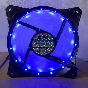 For Ultra-Quiet Light Emitting Wind Fan 12CM Power-Fan BDM12025S 12025 12V 0.15A Cooling Fan