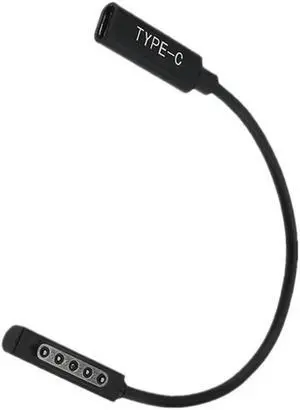 OIAGLH Type C PD Charging Cable USB C Female Power Supply Charger Adapter Converter for Microsof Surface Pro 1/2 Tablet OIAGLH Type C PD Charging Cable USB C Female Power Supply Charger Adapter Converter for Microsof Surface Pro 1/2 Tablet