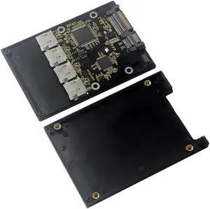 OIAGLH 2.5 Inch 4 TF To SATA Adapter Card Self-Made SSD Solid State Drive For Micro-SD To SATA Group RAID Card OIAGLH 2.5 Inch 4 TF To SATA Adapter Card Self-Made SSD Solid State Drive For Micro-SD To SATA Group RAID Card