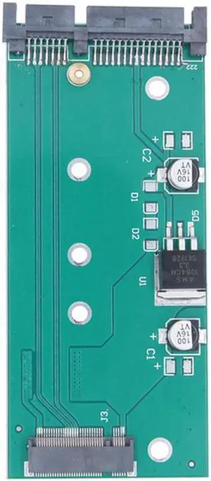 OIAGLH M2 SATA Adapter Raiser M2 to SATA Adapter M.2 to SATA Adapter M.2 NGFF Converter 2.5 SATA3.0 6G Card B Key for 2230-2280 M2 SSD OIAGLH M2 SATA Adapter Raiser M2 to SATA Adapter M.2 to SATA Adapter M.2 NGFF Converter 2.5 SATA3.0 6G Card B Key for 2230-2280 M2 SSD
