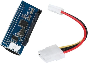 OIAGLH IDE to SATA Adapter HDD 3.5 IDE to SATA Hard Disk Converter PATA IDE 39/40Pin to SATA 22Pin Hard Drive Connector with Data Cable