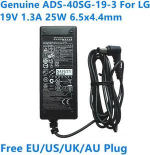OIAGLH 19V 1.3A 25W 6.5x4.4mm ADS-40SG-19-3 19025G AC Adapter For ADS-40FSG-19 LCAP21 24M38H-B Monitor Power Supply Charger
