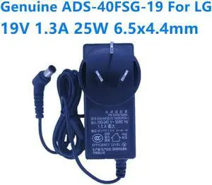OIAGLH ADS-40FSG-19 19V 1.3A 25W 6.5x4.4mm AC Adapter For LCAP26-E E1948S E2242C E2249 24M35DB Monitor Power Supply Charger