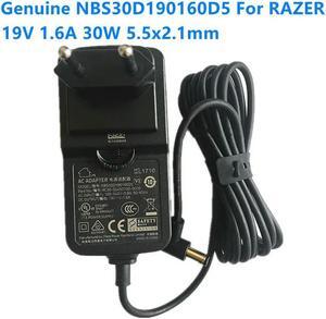 OIAGLH Brookstone NBS30D190160D5 19V 1.6A AC Adapter Mass Power RC30-02450100-0000 For RZ05-0246 SERIES Laptop Charger
