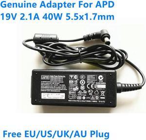 OIAGLH 19V 2.1A 40W APD DA-40A19 DA-40C19 AC Adapter For  ONE A150 D150 ES1-111M-C40S Laptop Power Supply Charger