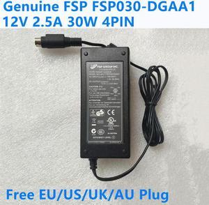 OIAGLH FSP030-DGAA1 12V 2.5A 30W 4PIN AC Adapter For  Monitoring Abus TVVR30003 TVVR20001 Power Supply Charger