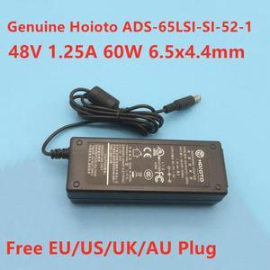 OIAGLH  ADS-65LSI-SI-52-1 48060G 48V1.25A 60W Switching AC Adapter For  POE Monitoring Laptop Power Supply Charger