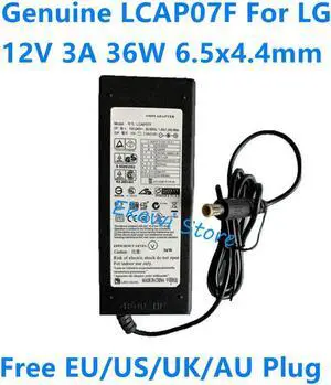 OIAGLH LCAP07F 12V 3A 36W DSA-36W-12 AC Adapter For FLATRON E2260 E1948SX W1943SE SCREEN LED Monitor Power Supply Charger