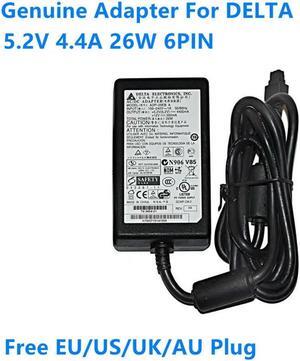 OIAGLH 5.2V 4.4A 26W 6holes DELTA ADP-29EB A 5.2V 4400mA Power Supply AC Adapter For For 800 Router Charger
