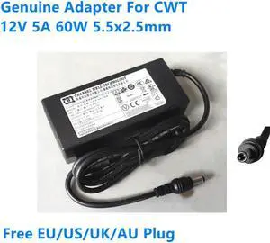 OIAGLH 12V 5A 60W 5.5x2.5mm CWT KPL-060F KPL-060F-VI Power Supply AC Adapter For LCD Monitor Charger