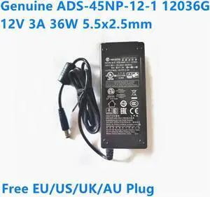OIAGLH 12V 3A 36W 5.5x2.5mm ADS-45NP-12-1 12036G ADS-40NP-12-1 12036E Power Supply AC Adapter For  Display Charger
