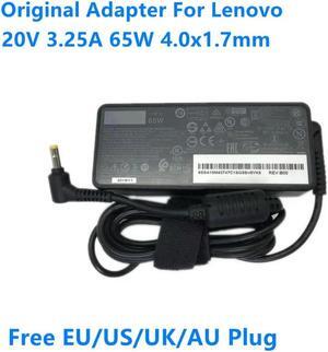 OIAGLH 20V 3.25A 65W 4.0x1.7mm ADLX65NCC3A ADLX65NDC3A AC Adapter For ADLX65NLC3A Laptop Power Supply Charger