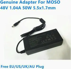 OIAGLH 48V 1.04A 50W MSA-Z1040IS48.0-65W-Q AC Adapter For    Video Recorder POE FSP050-DGAA5 Power Supply Charger