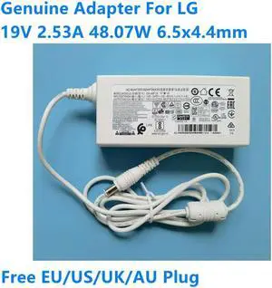 OIAGLH 19V 2.53A 48.07W DA-48F19 MS-Z2530R190-048M0-E EAY65897802 AC Adapter For E2242C IPS224T LCD TV MONITOR Power Charger