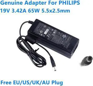 OIAGLH 19V 3.42A 65W ADPC1965 ADS-65LSI-19-1 19065G AC Adapter For S220E2A 247E4QSD LCD MONITOR Power Supply Charger