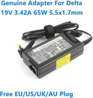 OIAGLH 19V 3.42A 65W DELTA ADP-65VH D ADP-65VH F ADP-65JH DB Power Supply AC Adapter For S3-951 V5-573 Laptop Charger
