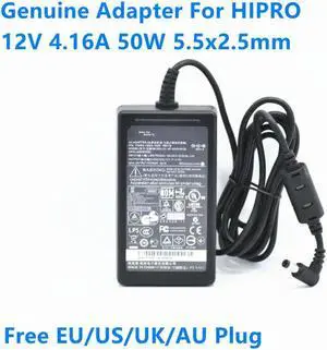 OIAGLH 12V 4.16A 50W HIPRO HP-A0502R3D HP-A0501R3D1 25.10245.001 Power Supply AC Adapter For LED LCD Monitor Charger