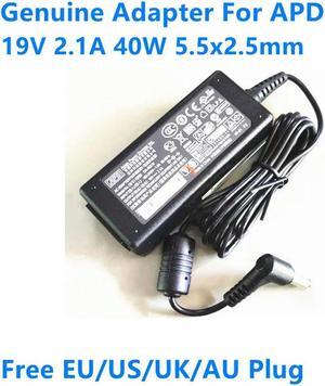 OIAGLH 19V 2.1A 40W 5.5x2.5mm DA-40B19 DA-40A19 AC Adapter For APD Monitor Power Supply Charger