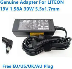 OIAGLH 19V 1.58A 30W 5.5x1.7mm LITEON PA-1300-04 AC Adapter For Series Laptop Power Supply Charger