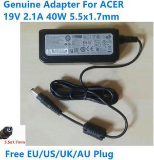 OIAGLH 19V 2.1A 40W 5.5x1.7mm APD DA-40C19 DA-40A19 AC Adapter For Laptop Power Supply Charger